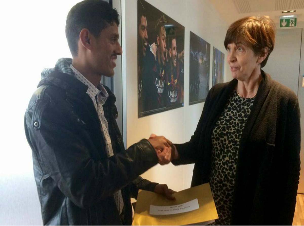 وكالة الصحافة الفرنسية تكرم المصور اليمني نبيل القعيطي بجائزة "روري بيك"