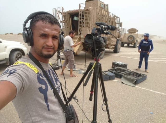 صحفيات بلا قيود تدين عملية اختطاف المصور الإعلامي طه صالح