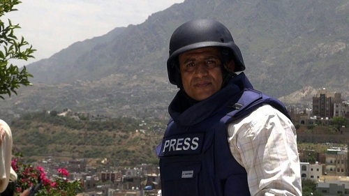 منظمة "صحفيات بلا قيود" تدين ماتعرض لها مراسل ومصور سكاي نيوز ومراسل أخبار اليوم بإب