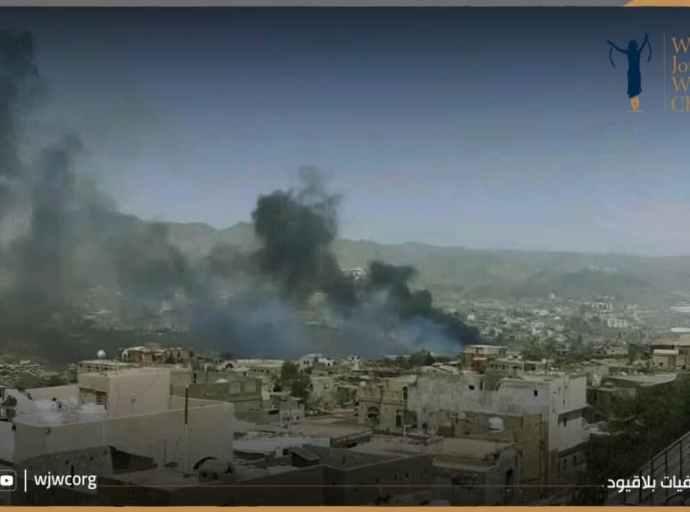 تعز: إصابة ثلاثة مدنيين في قصف حوثي استهدف حيا سكنيا