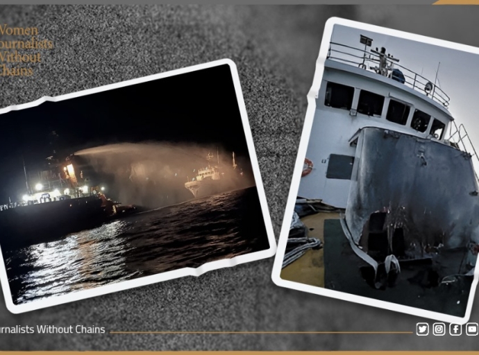 Drone Strike Hits Gaza-Bound Aid Ship in International Waters