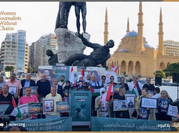 صحفيات بلا قيود تدين جرائم الاحتلال التي تستهدف الصحفيين على الحدود اللبنانية