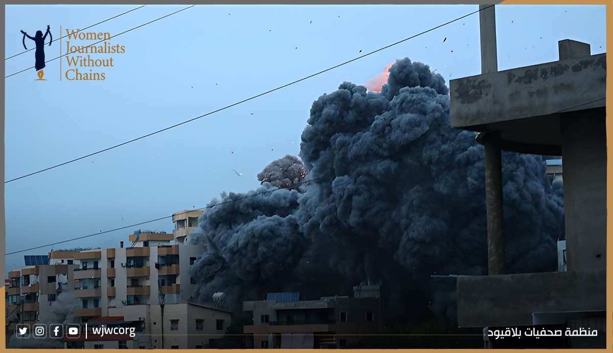 «صحفيات بلا قيود» تدين إصابة ثمانية صحفيين في لبنان وتطالب بمحاسبة الاحتلال